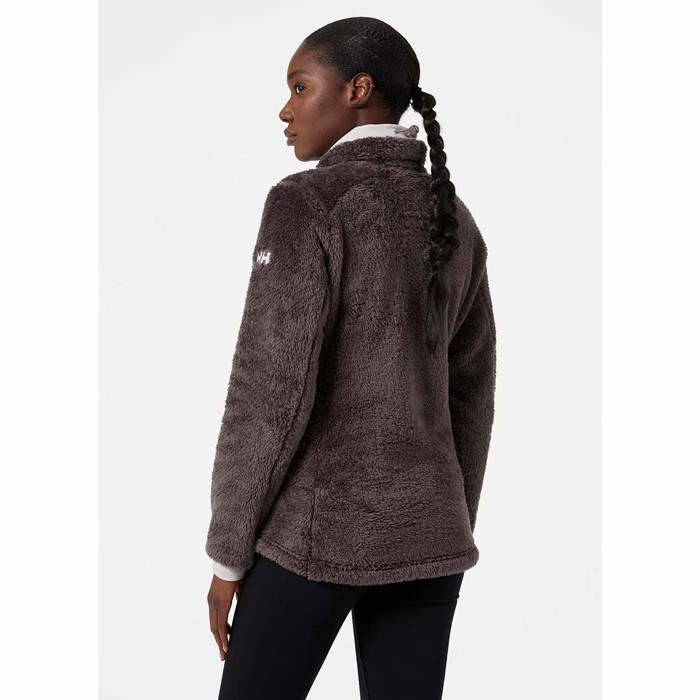 Women's Helly Hansen W Precious 2.0 Fleece Sweaters Grey | 496-ZOKRYW