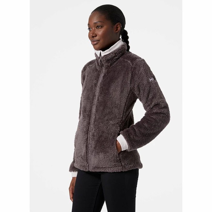 Women's Helly Hansen W Precious 2.0 Fleece Sweaters Grey | 496-ZOKRYW