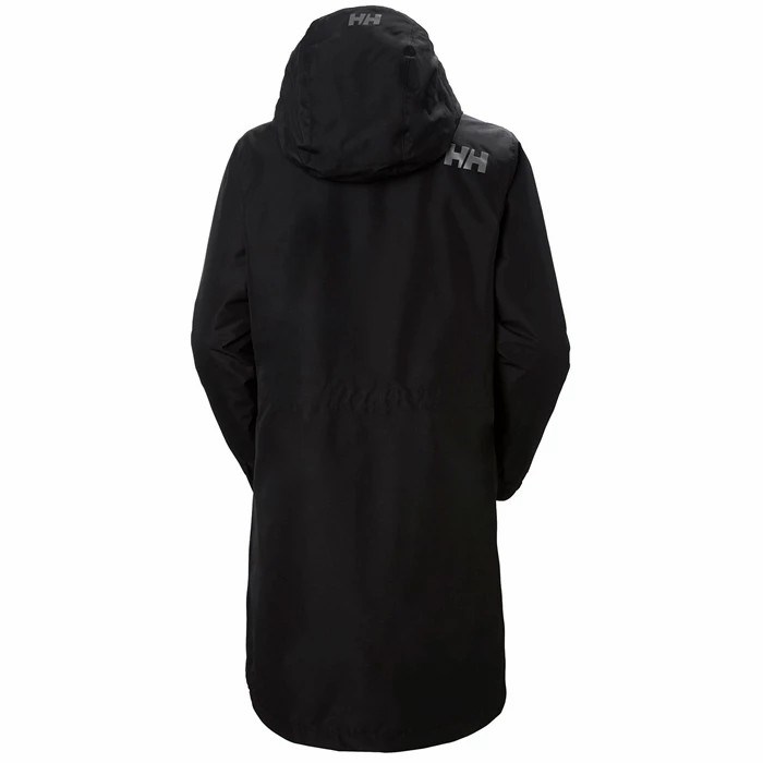 Women's Helly Hansen W Rigging Parka Black | 875-PKSEWQ