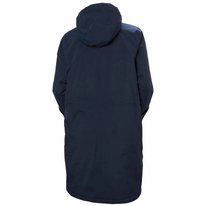 Women's Helly Hansen W Rwb Insulated Transition Parka Navy | 412-ZOLMYW