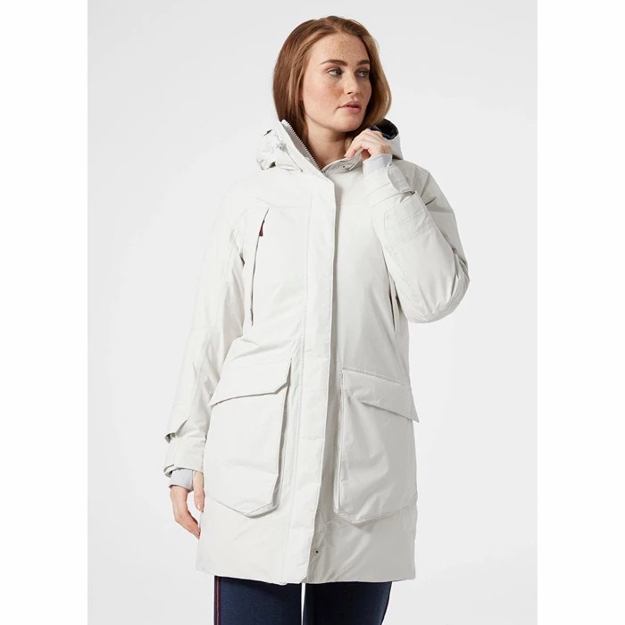 Women's Helly Hansen W Rwb Parka Grey | 830-UWGAOP