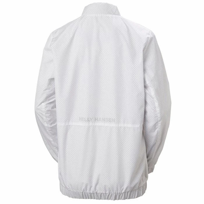 Women's Helly Hansen W Scape Long Casual Jackets White | 027-KQAUED