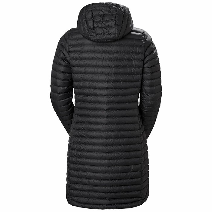 Women's Helly Hansen W Sirdal Long Midlayer Jackets Black | 920-RZWGKY