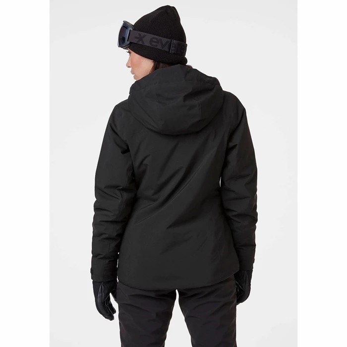 Women's Helly Hansen W Snowplay Ski Jackets Black | 478-PEHIBQ