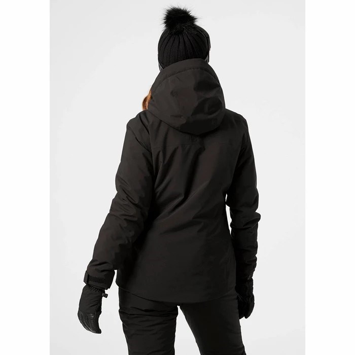 Women's Helly Hansen W Snowstar Mono Material Ski Jackets Black | 758-HNUJAF