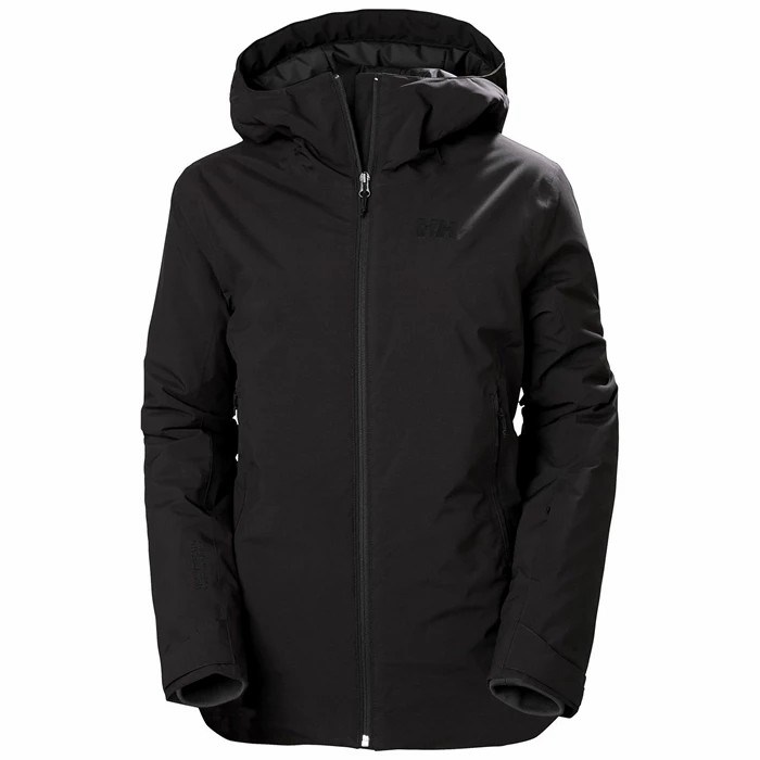 Women\'s Helly Hansen W Snowstar Mono Material Ski Jackets Black | 758-HNUJAF