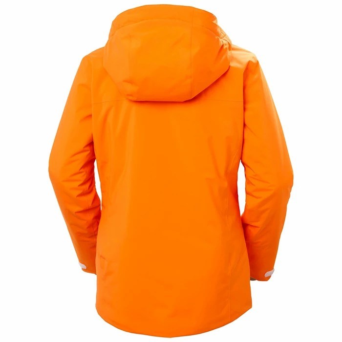 Women's Helly Hansen W Snowstar Mono Material Ski Jackets Orange | 834-NBJYKW