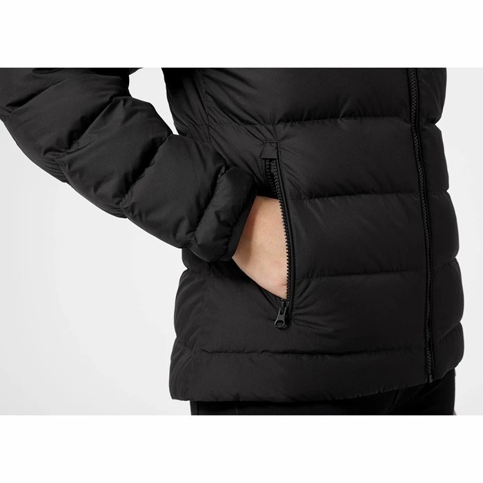 Women's Helly Hansen W Svalbard Winter Jackets Black | 139-JFEKGH