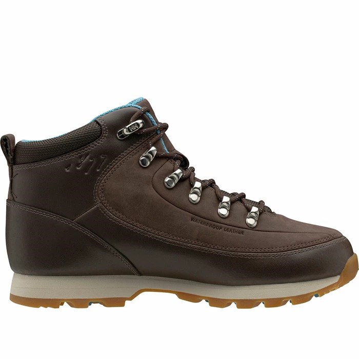 Women's Helly Hansen W The Forester Casual Shoes Coffee | 671-LSUKIV