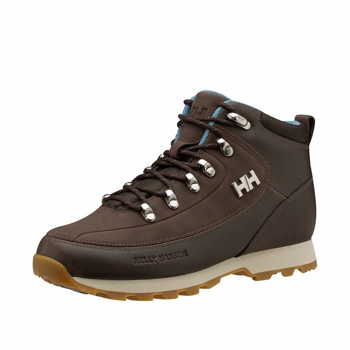 Women's Helly Hansen W The Forester Casual Shoes Coffee | 671-LSUKIV