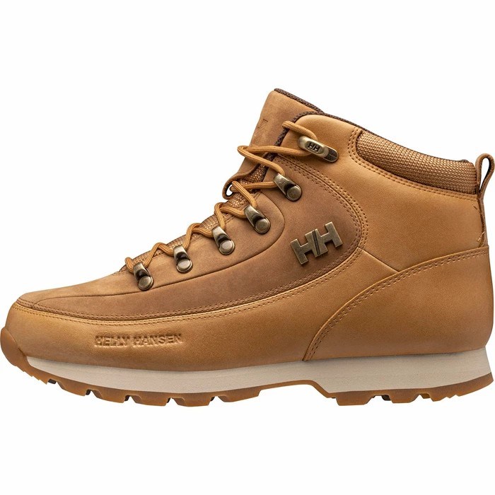 Women\'s Helly Hansen W The Forester Work Boots Orange Brown | 593-JVKHYO