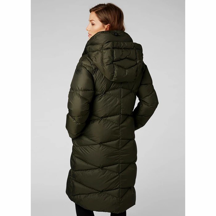 Women's Helly Hansen W Tundra Parka Grey / Black | 403-MPHSRC