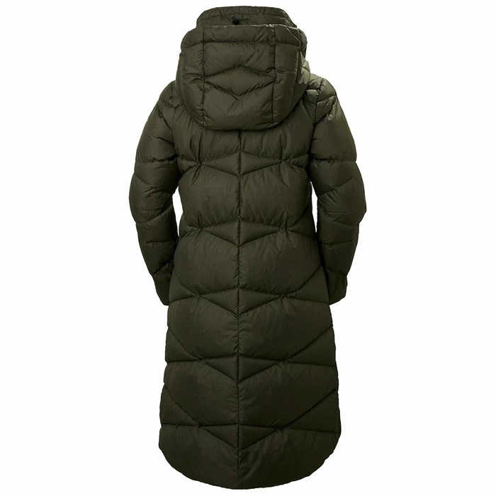 Women's Helly Hansen W Tundra Parka Grey / Black | 403-MPHSRC