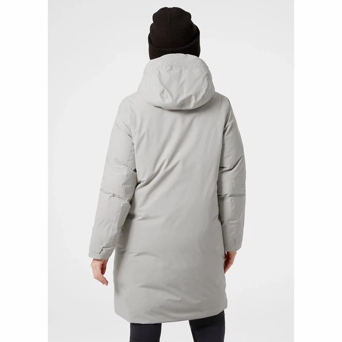 Women's Helly Hansen W Urb Pro Parka Grey | 938-MFVOTP