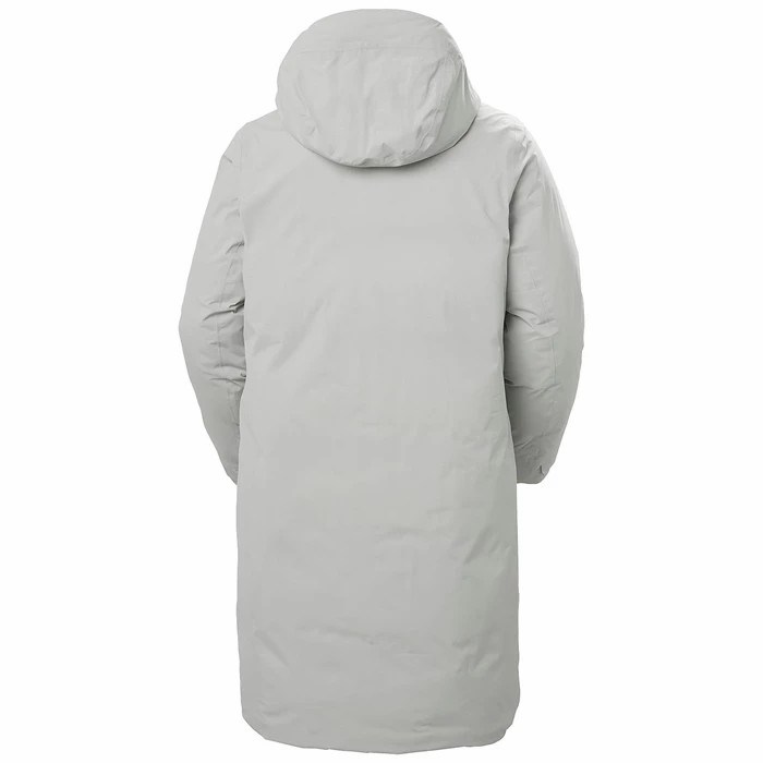 Women's Helly Hansen W Urb Pro Parka Grey | 938-MFVOTP