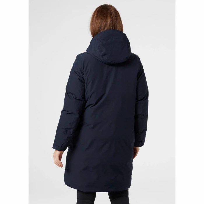 Women's Helly Hansen W Urb Pro Parka Navy | 312-GUPQTX