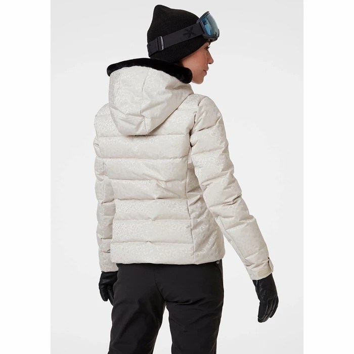 Women's Helly Hansen W Valdisere Puffy Ski Jackets Grey | 364-RGJYCP