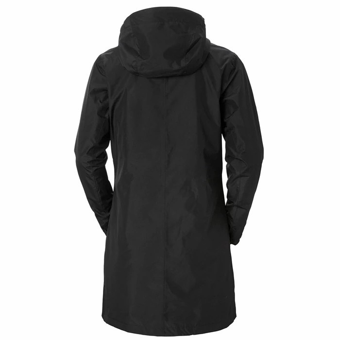 Women's Helly Hansen W Valkyrie Coats Black | 371-IFMUKC