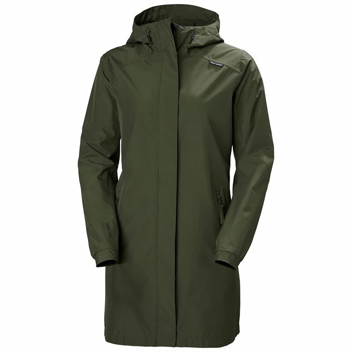 Women's Helly Hansen W Valkyrie Coats Grey | 612-RBUZDN