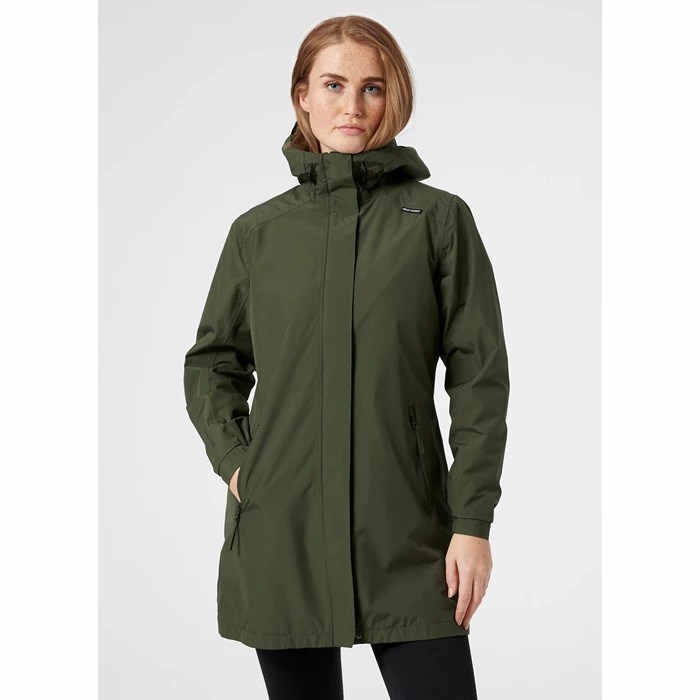 Women's Helly Hansen W Valkyrie Coats Grey | 612-RBUZDN