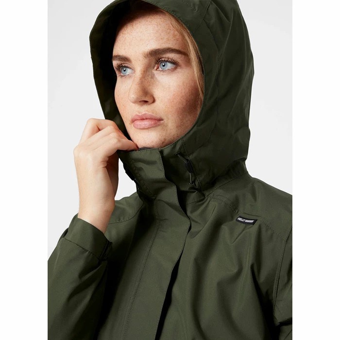 Women's Helly Hansen W Valkyrie Coats Grey | 612-RBUZDN