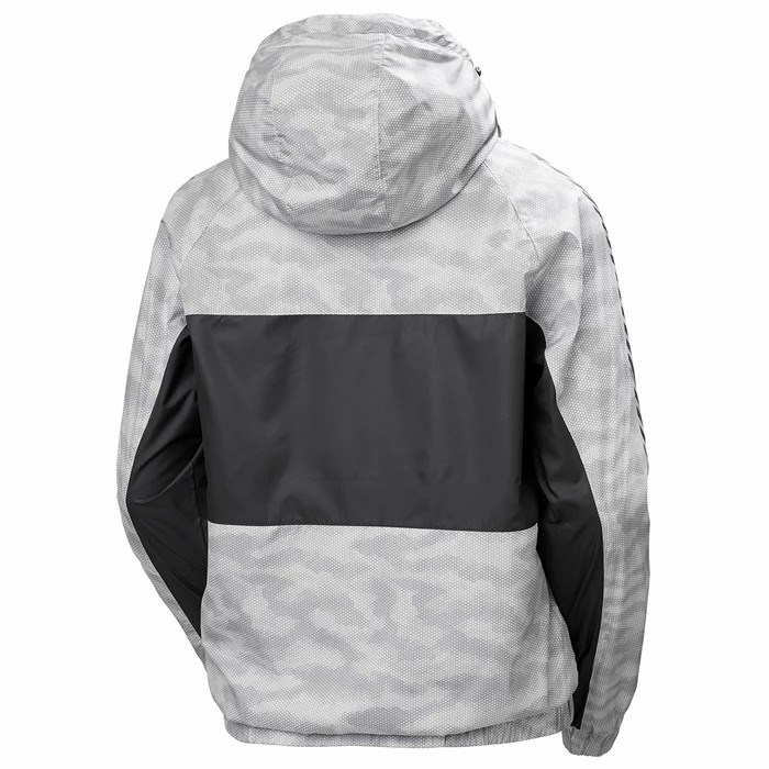 Women's Helly Hansen W Vector Packable Wind Anorak Casual Jackets White | 596-NDWCQT