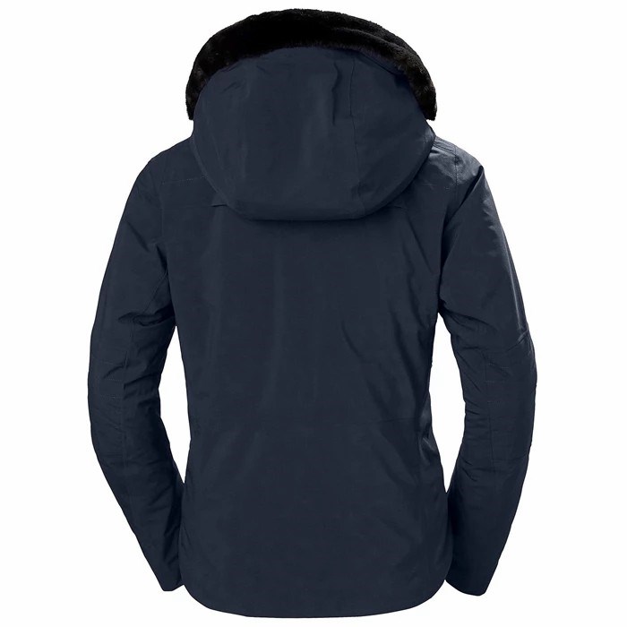 Women's Helly Hansen W Verbier Infinity Ski Jackets Navy | 713-OFPRTI