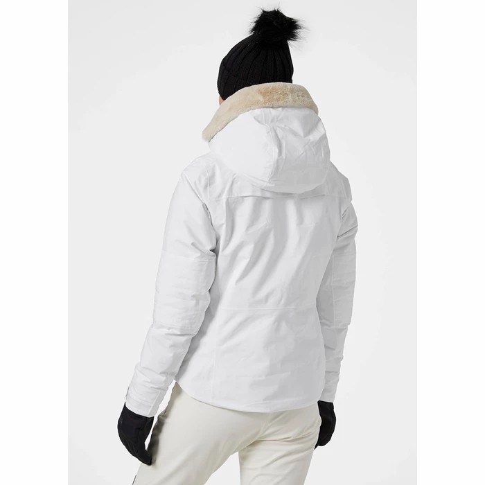 Women's Helly Hansen W Verbier Infinity Ski Jackets White | 849-UDFKCO