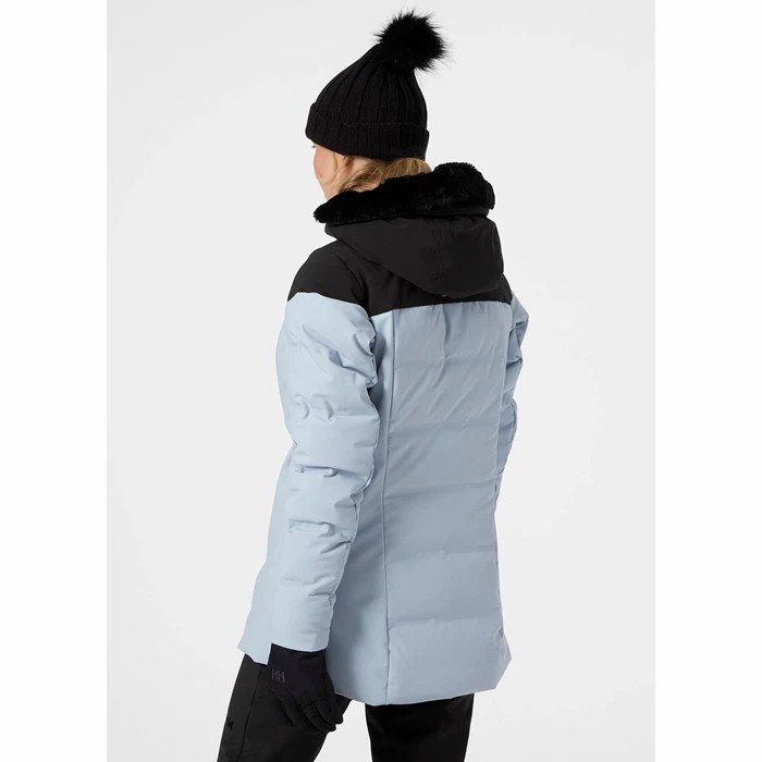 Women's Helly Hansen W Verbier Puffy 20 Ski Jackets Grey | 063-YLZDGN