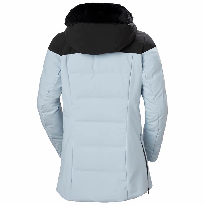 Women's Helly Hansen W Verbier Puffy 20 Ski Jackets Grey | 063-YLZDGN