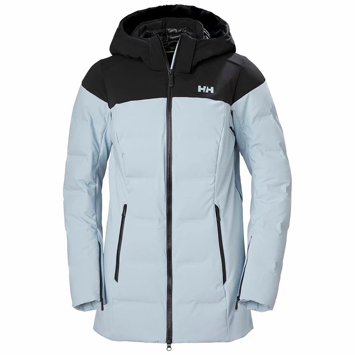 Women\'s Helly Hansen W Verbier Puffy 20 Ski Jackets Grey | 063-YLZDGN