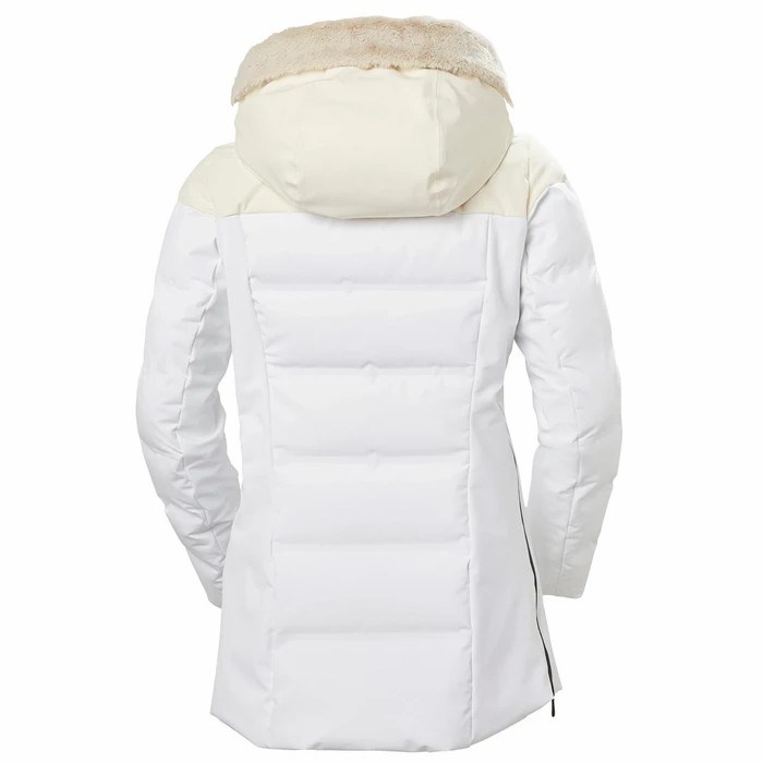 Women's Helly Hansen W Verbier Puffy 20 Ski Jackets White | 671-IWCZYJ