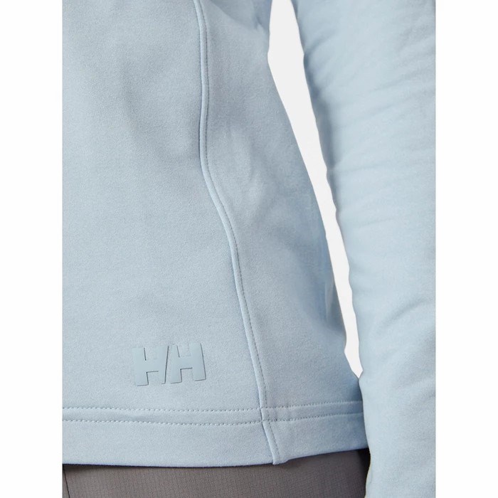 Women's Helly Hansen W Verglas 1/2 Zip Up Shirts Grey | 718-CIXNAS