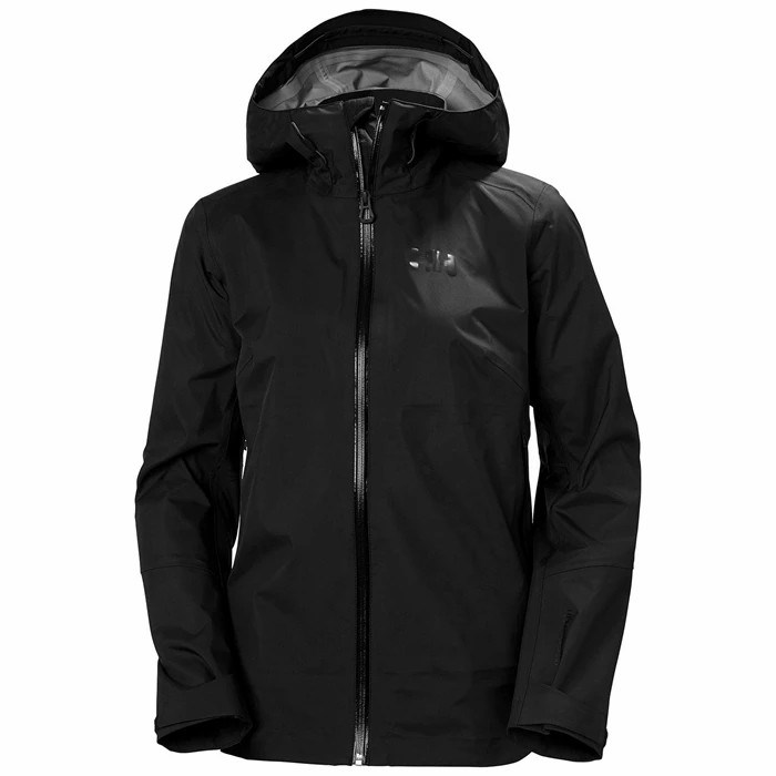 Women\'s Helly Hansen W Verglas 3l Outdoor Jackets Black | 103-GSHEFQ