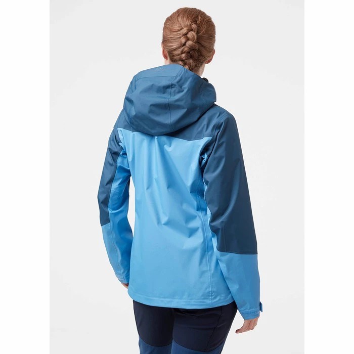 Women's Helly Hansen W Verglas 3l Outdoor Jackets Blue | 390-XSIEOB