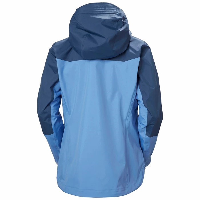 Women's Helly Hansen W Verglas 3l Outdoor Jackets Blue | 390-XSIEOB