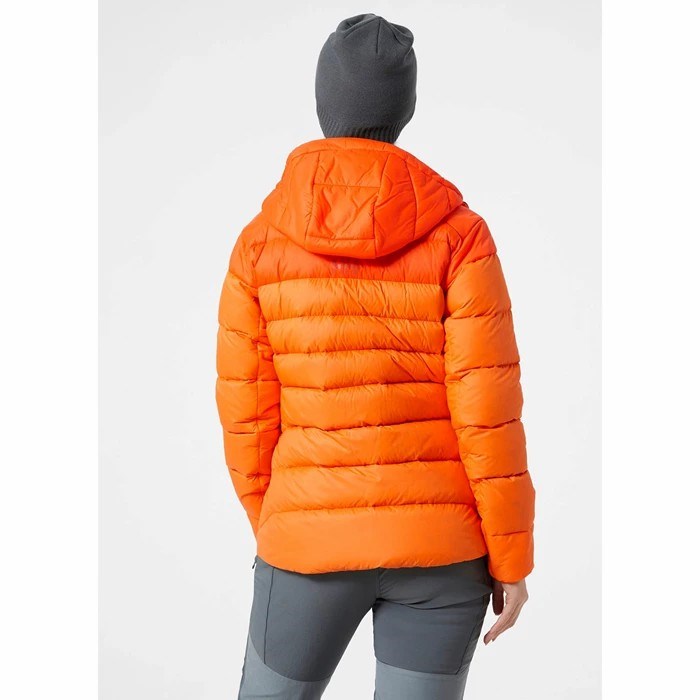 Women's Helly Hansen W Verglas Glacier Hiking Jackets Orange | 685-NKZCGY