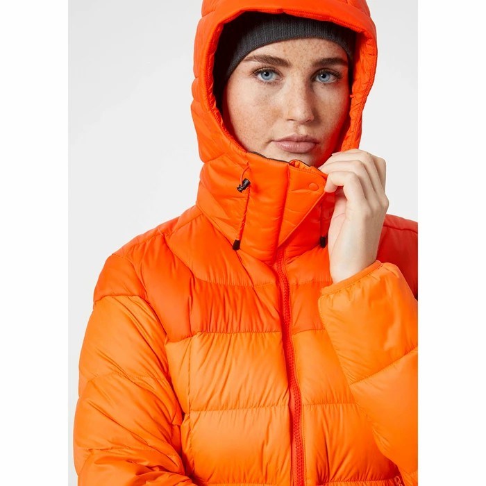 Women's Helly Hansen W Verglas Glacier Hiking Jackets Orange | 685-NKZCGY