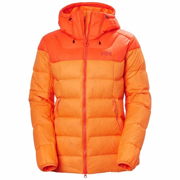 Women\'s Helly Hansen W Verglas Glacier Hiking Jackets Orange | 685-NKZCGY