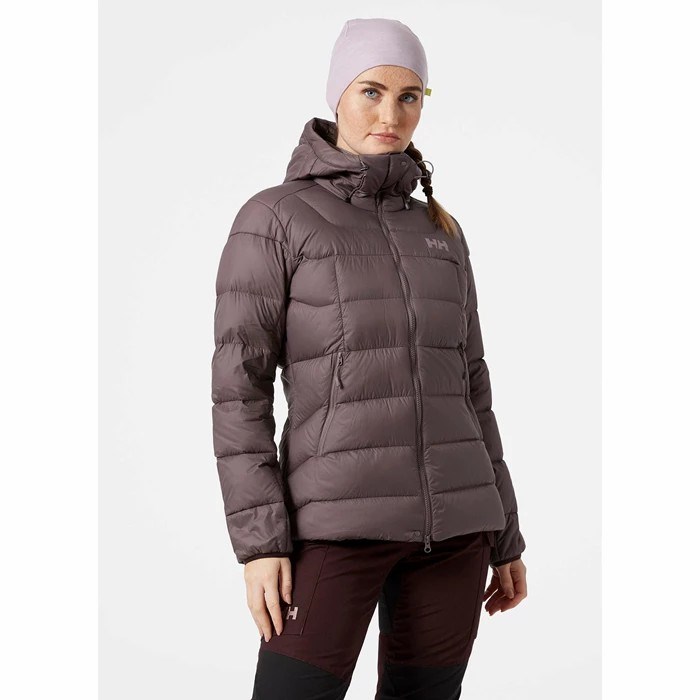 Women's Helly Hansen W Verglas Glacier Winter Jackets Grey | 018-KYNMEG