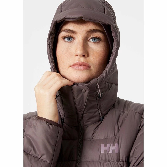 Women's Helly Hansen W Verglas Glacier Winter Jackets Grey | 018-KYNMEG