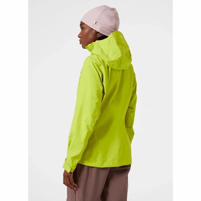 Women's Helly Hansen W Verglas Infinity Shell Jackets Light Green | 613-QNWGJM