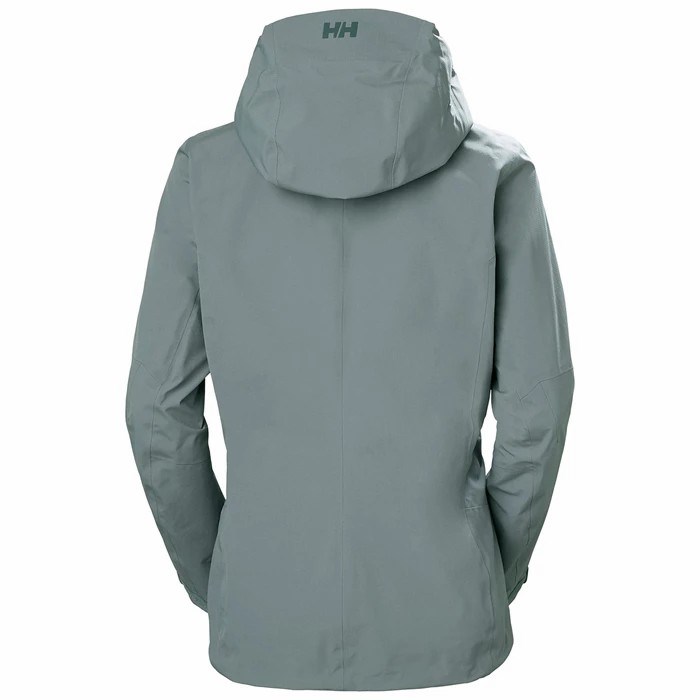 Women's Helly Hansen W Verglas Infinity Shell Jackets Grey | 645-TNEIHG