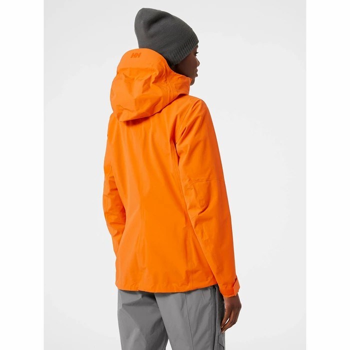 Women's Helly Hansen W Verglas Infinity Outdoor Jackets Orange | 965-TOUCBI