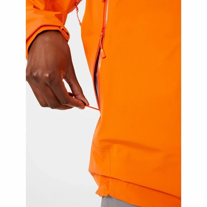 Women's Helly Hansen W Verglas Infinity Outdoor Jackets Orange | 965-TOUCBI