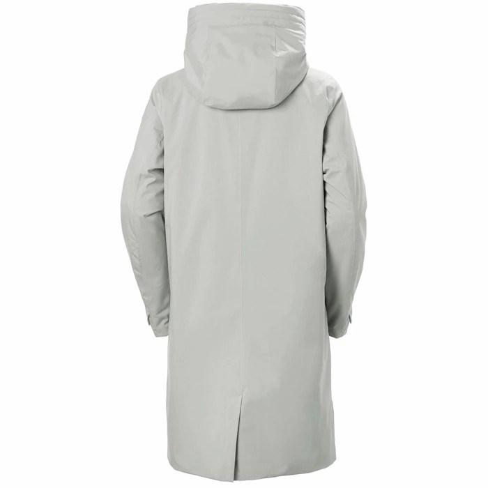 Women's Helly Hansen W Victoria Insulated Waterproof Jackets Grey | 648-NHZRBX