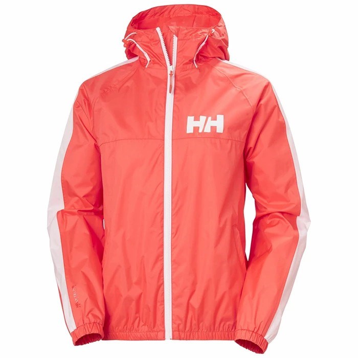 Women\'s Helly Hansen W Vista Packable Casual Jackets Coral | 021-LWYUBT