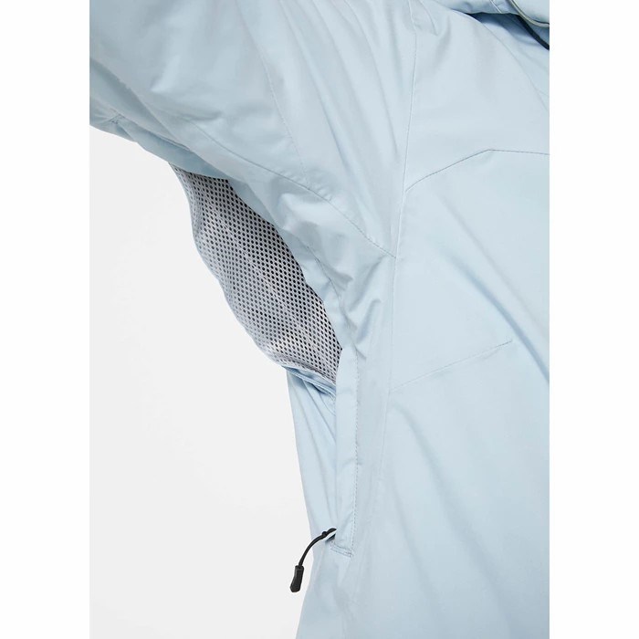 Women's Helly Hansen W Whitewall Lifaloft 20 Jkt Ski Jackets Grey / Blue | 692-GSKNHC