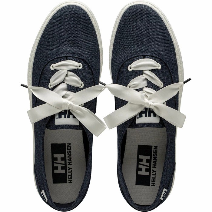 Women's Helly Hansen W Willow Lace Up Casual Shoes Navy | 023-PHOWJY