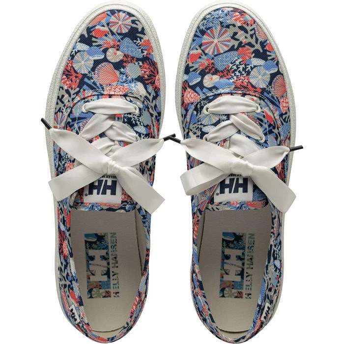 Women's Helly Hansen W Willow Lace Up Casual Shoes Multicolor Blue | 284-QNVJXF